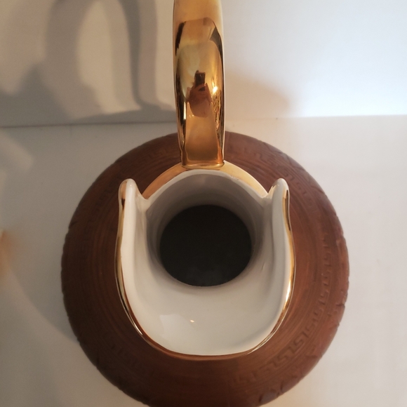 Unique Brown Ceramic Jug - Picture 4 of 6